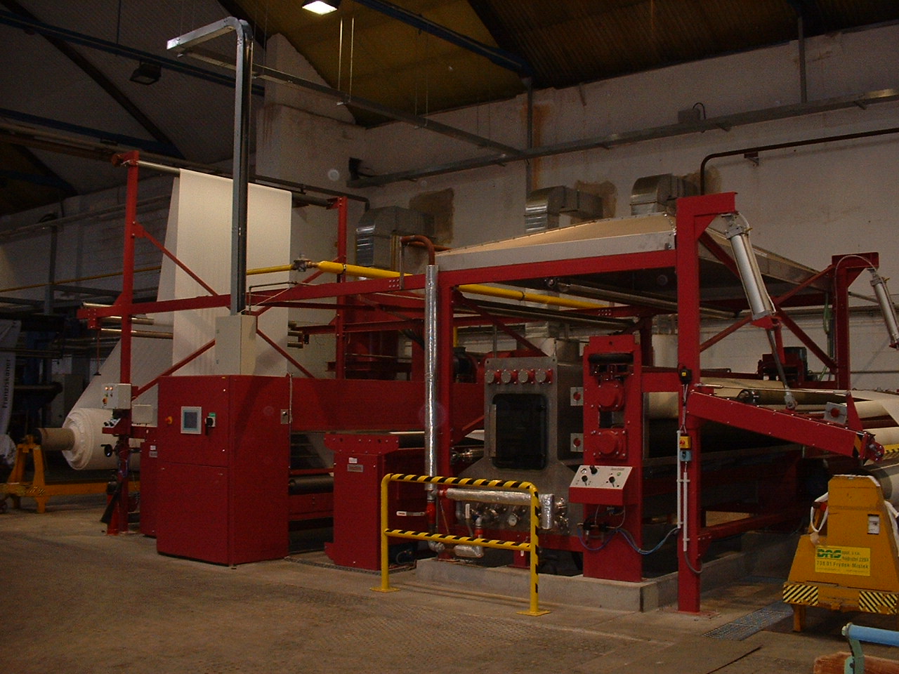 DOKUMA VE TEKNİK KUMAŞLAR İÇİN YAKMA(GAZE) MAKİNALARI